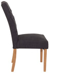 Owenea - Charcoal Fabric Dining Chair