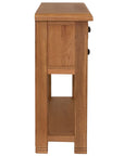 Kinsale - Oak 2 Drawer Narrow Console Table