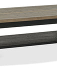 Leah Peppercorn Coffee Table with lower shelf