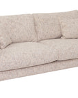 Manchester textured Fabric 4 Seater with cushions