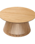 Carna - Oak Round Coffee Table