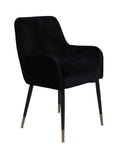 Sauron - Black Velvet Dining Chair