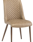Salthill Taupe faux leather Dining Chair