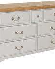 Simon 3 over 4 Chest with silver handles