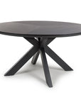 Fiji - Black Round Dining Table