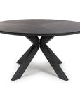 Fiji - Black Round Dining Table