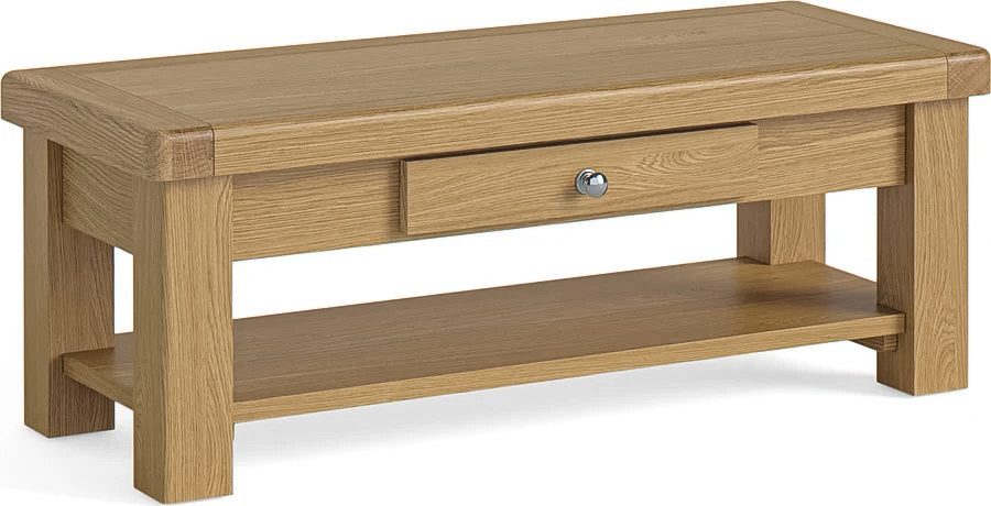 Kinvara - Oak 1 Drawer Coffee Table
