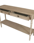 Carty - 2 Drawer Console Table