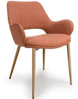 Durian - Red Fabric Dining Chair