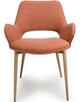 Durian - Red Fabric Dining Chair