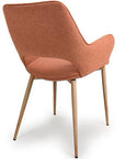 Durian - Red Fabric Dining Chair
