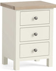 Java - Cream And Oak Bedside Locker
