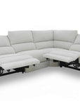 Lotus - Fabric Power Recliner Corner Sofa