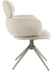 Peru - Beige Fabric Dining Chair