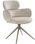 Peru - Beige Fabric Dining Chair
