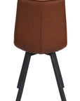 Sina - Brown Faux Leather Dining Chair