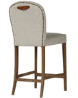 Cooper - Beige Fabric Bar Stool