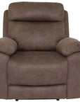 Jasmine - Taupe Fabric Recliner Chairs
