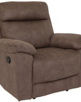 Jasmine - Taupe Fabric Recliner Chairs