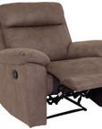 Jasmine - Taupe Fabric Recliner Chairs
