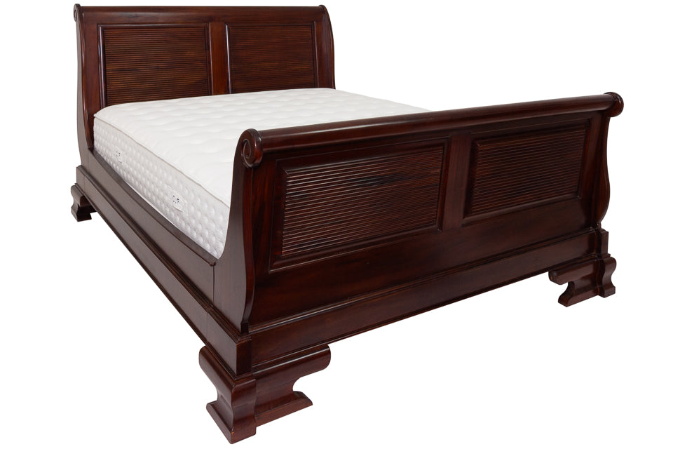 Woodford - Mahogany 5Ft King Bed Frame