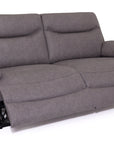 Angelo - Grey Fabric 2.5 Seater Recliner Sofa