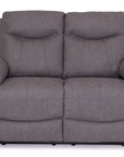 Angelo - Grey Fabric 2 Seater Recliner Sofa