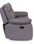 Angelo - Grey Fabric 2 Seater Recliner Sofa