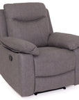 Angelo - Grey Fabric Recliner Chairs