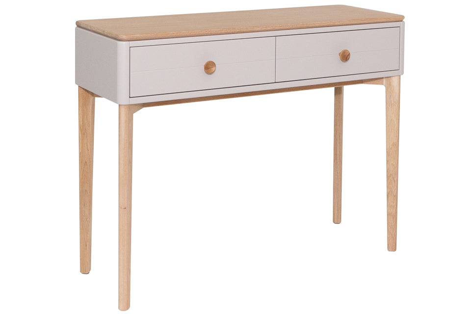 Ardagh - Taupe And Oak Console Table