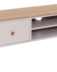 Ardagh - Taupe And Oak Tv Entertainment Unit