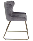 Aria - Grey Fabric Dining Chair
