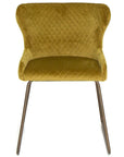 Aria - Green Fabric Dining Chair