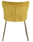 Aria - Green Fabric Dining Chair