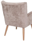 Avoca - Cream Fabric Accent Armchair