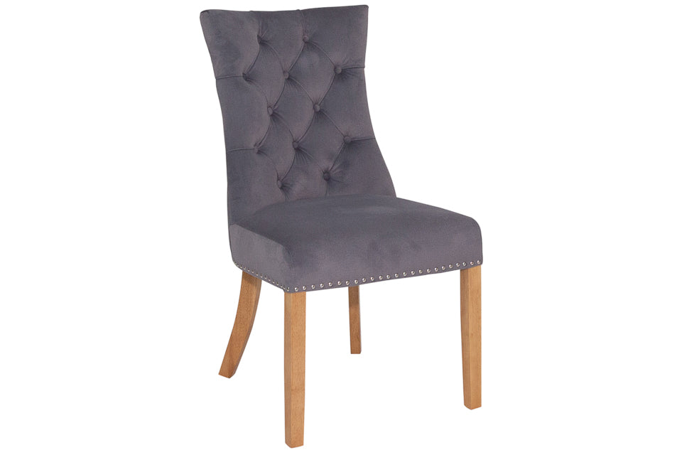 Balreask - Grey Fabric Dining Chair