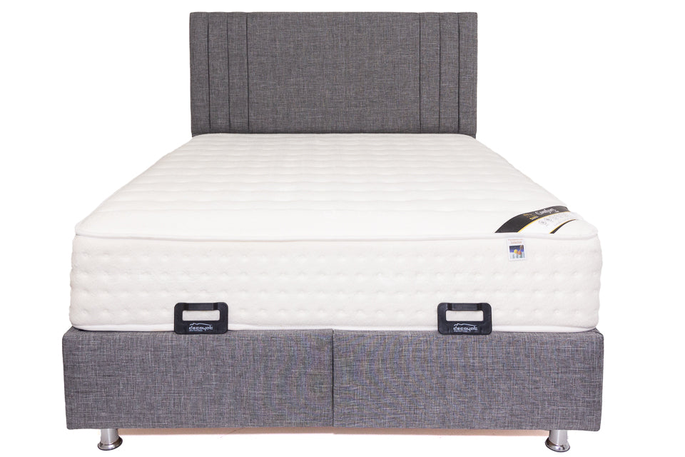 Benito - Grey 5Ft King Bed Frame