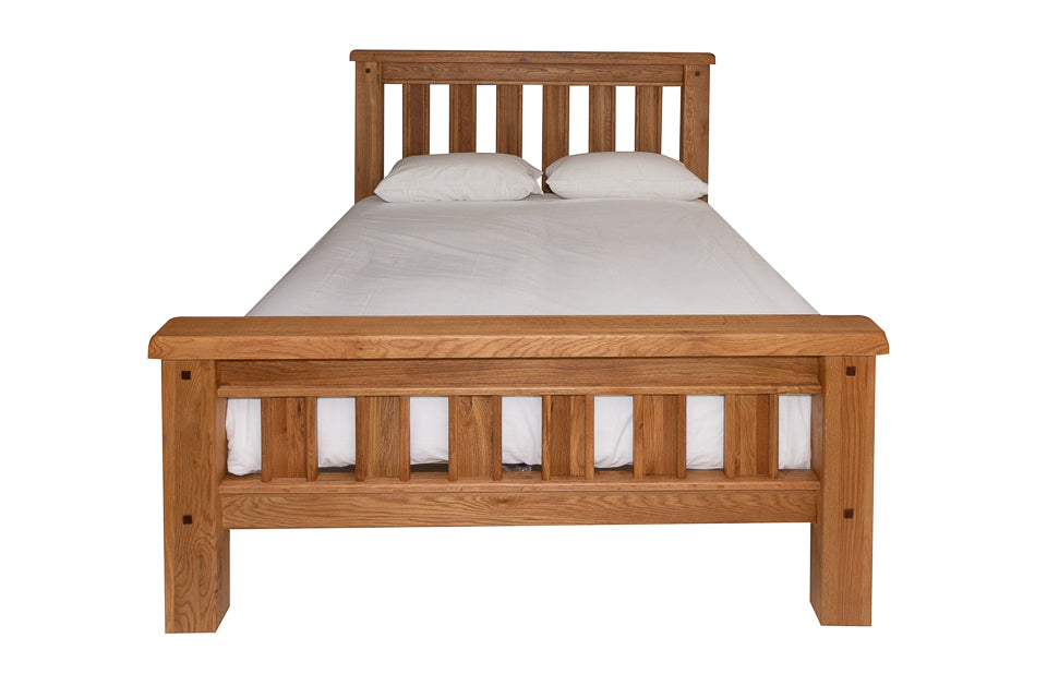 Bewley - Oak 5Ft King Bed Frame