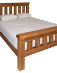 Bewley - Oak 4Ft6In Double Bed Frame