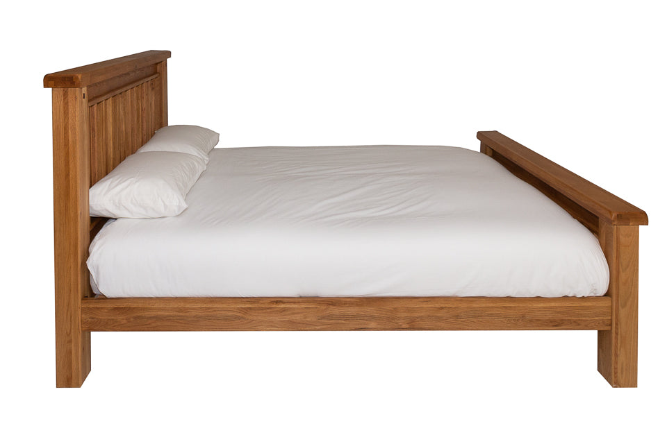 Bewley - Oak 4Ft6In Double Bed Frame