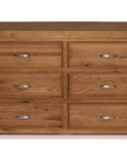 Bewley - Oak 6 Drawer Dresser Chest