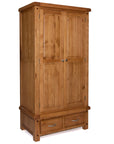 Bewley - Oak 2 Door Wardrobe With Drawers
