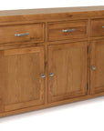 Bewley - Oak 3 Door Sideboard With 3 Drawers
