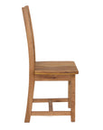 Bewley - Oak Dining Chair With Timber Seat