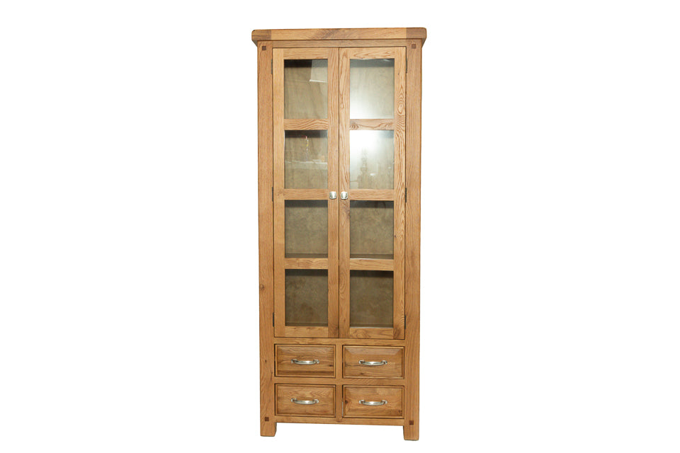 Bewley - Oak Display Cabinet