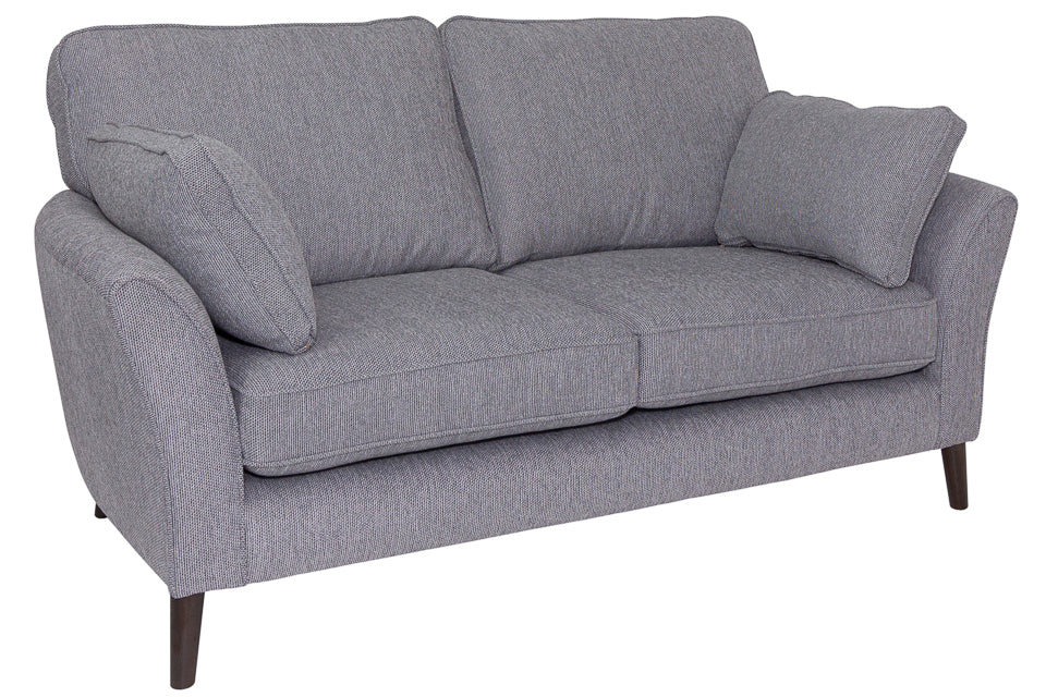 Bianca - Grey Fabric  2 Seater Sofa