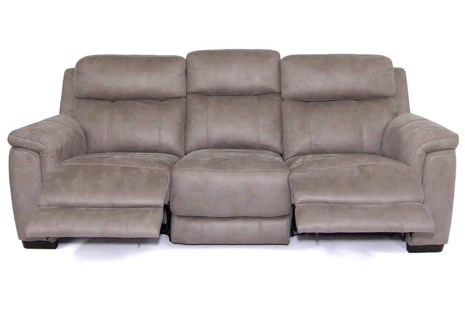Boland - Fabric 3 Seater Power Recliner Sofa