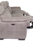Boland - Fabric 3 Seater Power Recliner Sofa