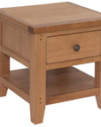 Bray - Oak Lamp Table