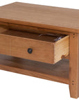Bray - Oak Coffee Table With 2 Drawers